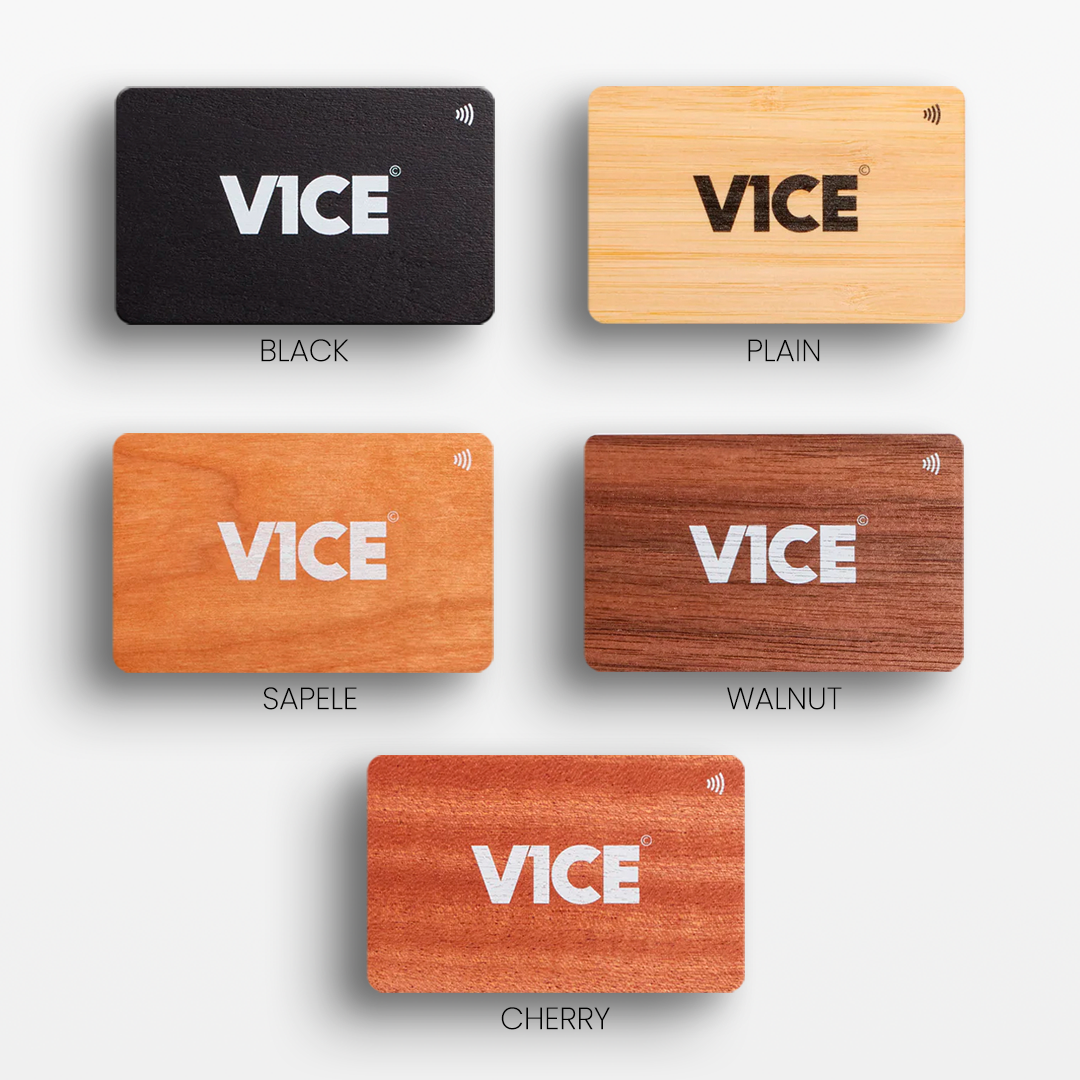 Contactless Business Card Bundle - Bamboo